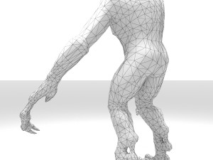 monster character 3D मॉडल