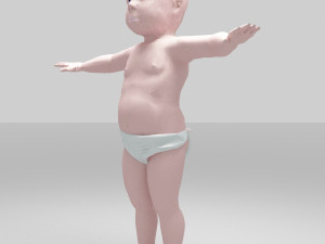 baby funny Modelo 3D