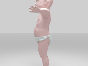 baby funny Modelo 3D