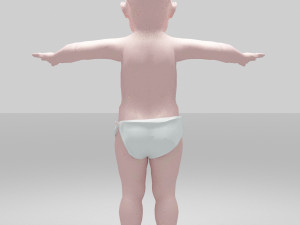 baby funny Modelo 3D