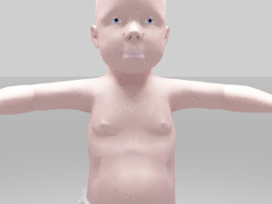 baby funny Modelo 3D