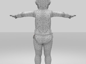 baby funny Modelo 3D