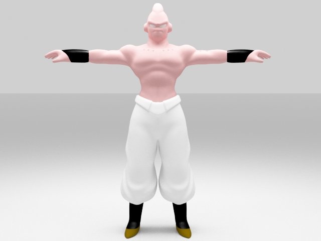cartoon character dragon ball 3D Модель .c4d .max .obj .3ds .fbx .stl .blend 