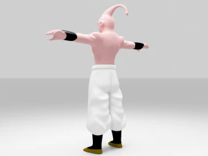 cartoon character dragon ball 3D Model