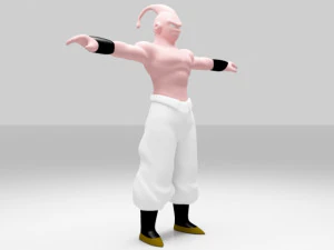 cartoon character dragon ball 3D Model