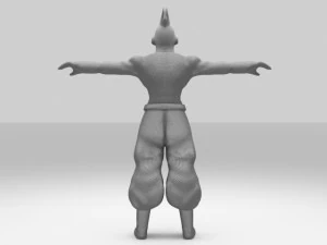 cartoon character dragon ball 3D Model