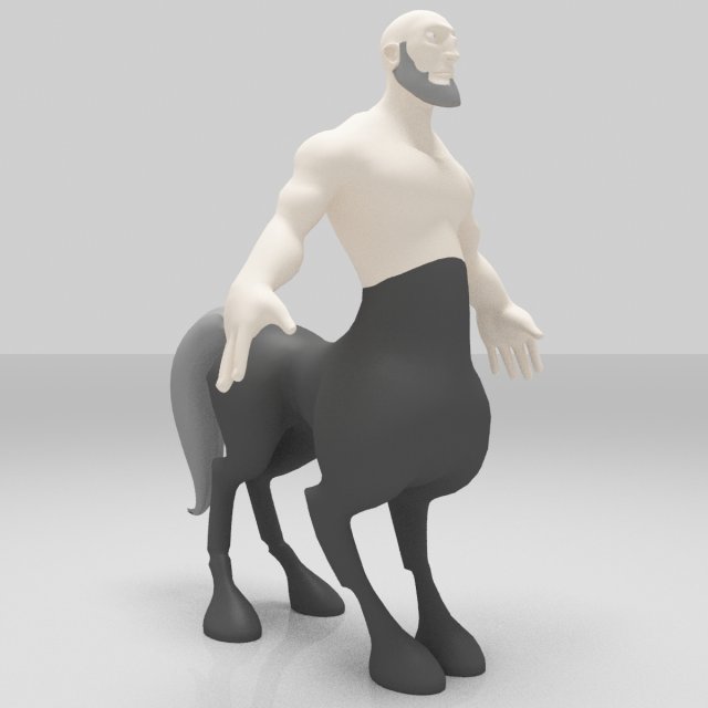 monster horse Modèle 3D .c4d .max .obj .3ds .fbx .stl .blend 