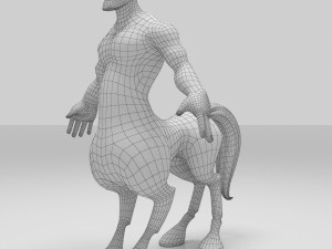 monster horse Modèle 3D