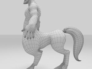 monster horse Modèle 3D