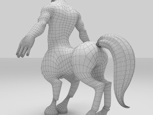monster horse Modèle 3D