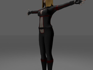 polish women 3D Model