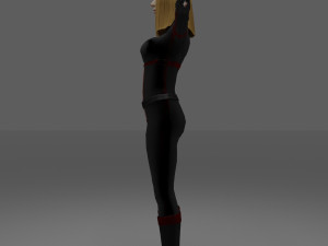 polish women 3D Model