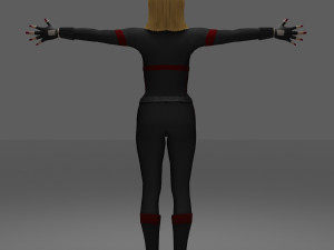 polish women 3D Model