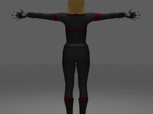 polish women 3D Model