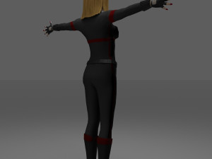 polish women 3D Model