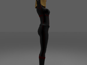 polish women 3D Model
