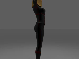 polish women 3D Model