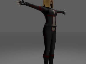 polish women 3D Model