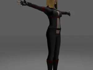 polish women 3D Model