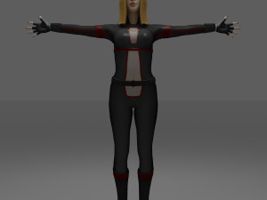 polish women 3D Model