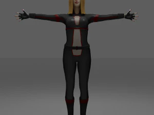 polish women 3D Model
