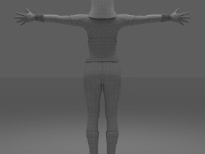 polish women 3D Model