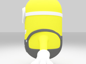 minion character cartoon Model 3D