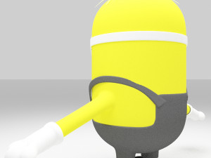 minion character cartoon Model 3D