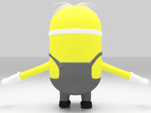 minion character cartoon 3D Model