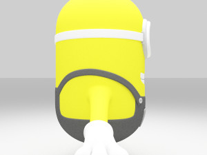 minion character cartoon Model 3D