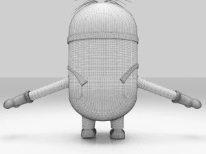 minion character cartoon 3D Model