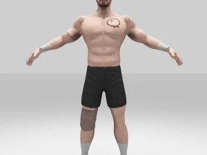 boyka figther 3D Model