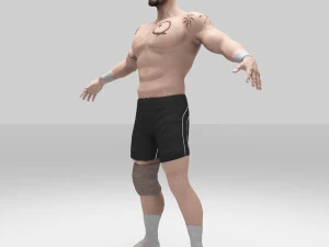 boyka figther 3D Model
