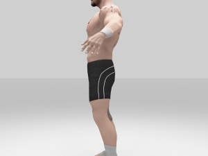boyka figther 3Dモデル