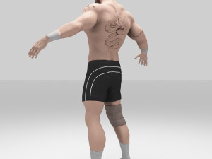 boyka figther 3Dモデル