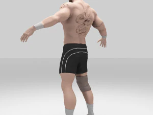 boyka figther 3D Model