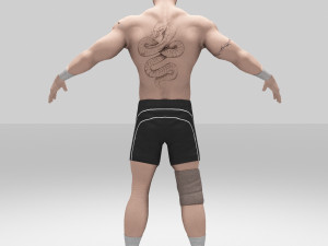 boyka figther 3Dモデル