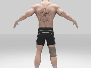 boyka figther 3D Model
