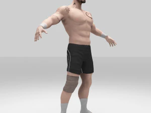 boyka figther 3D Model