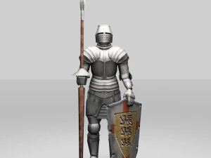 soldier romawi 3D Model