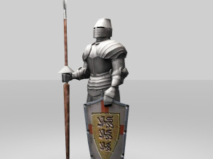 soldier romawi 3D 模型