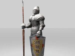 soldier romawi 3D Model