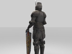 soldier romawi 3D 模型