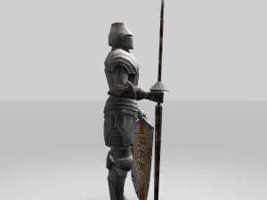 soldier romawi 3D Model