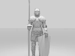 soldier romawi 3D Model