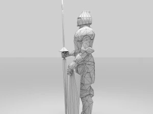 soldier romawi 3D Model