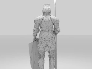 soldier romawi 3D Model