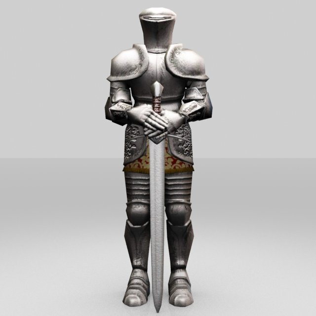 soldier romawi Model 3D .c4d .max .obj .3ds .fbx .stl .blend