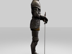 soldier romawi Model 3D