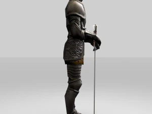 soldier romawi 3D Model